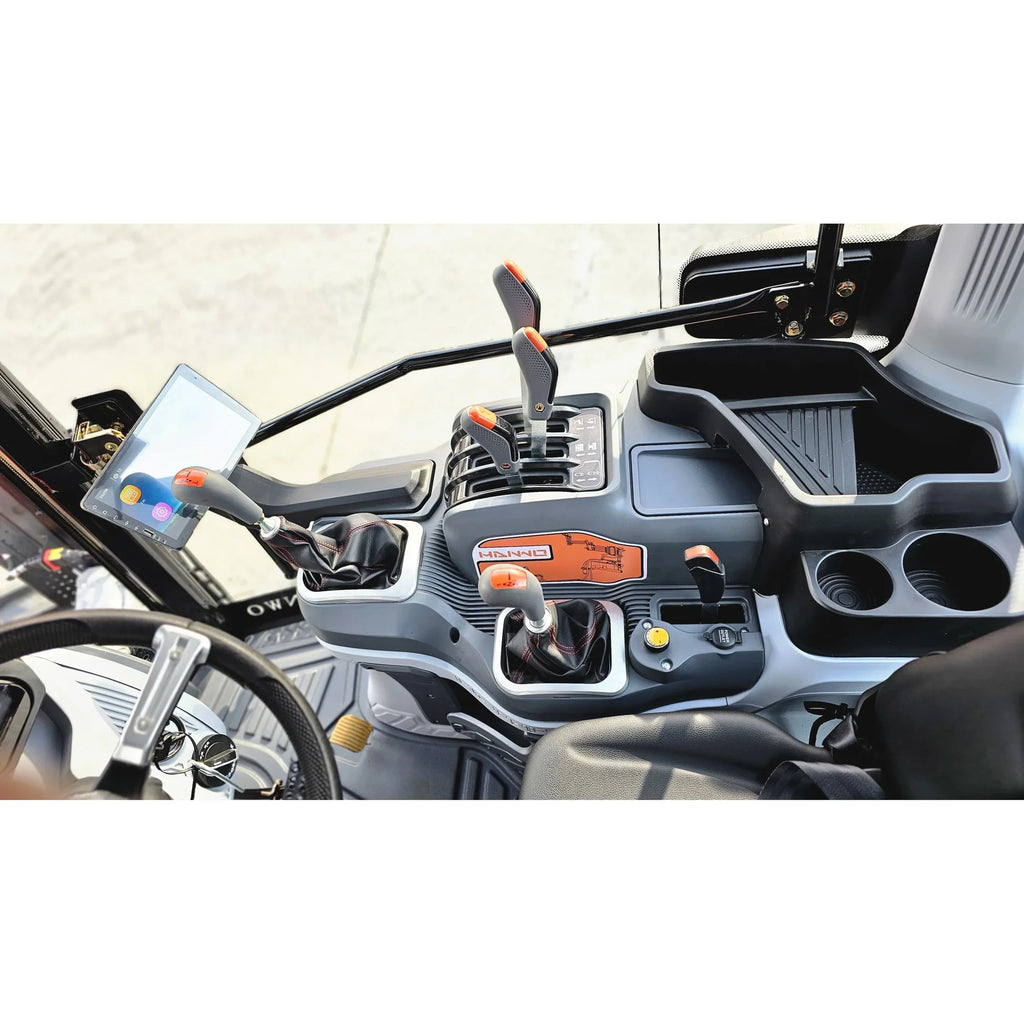 Petit tracteur « HANWO 504-B » - 50 ch diesel, transmission intégrale, cabine climatisée