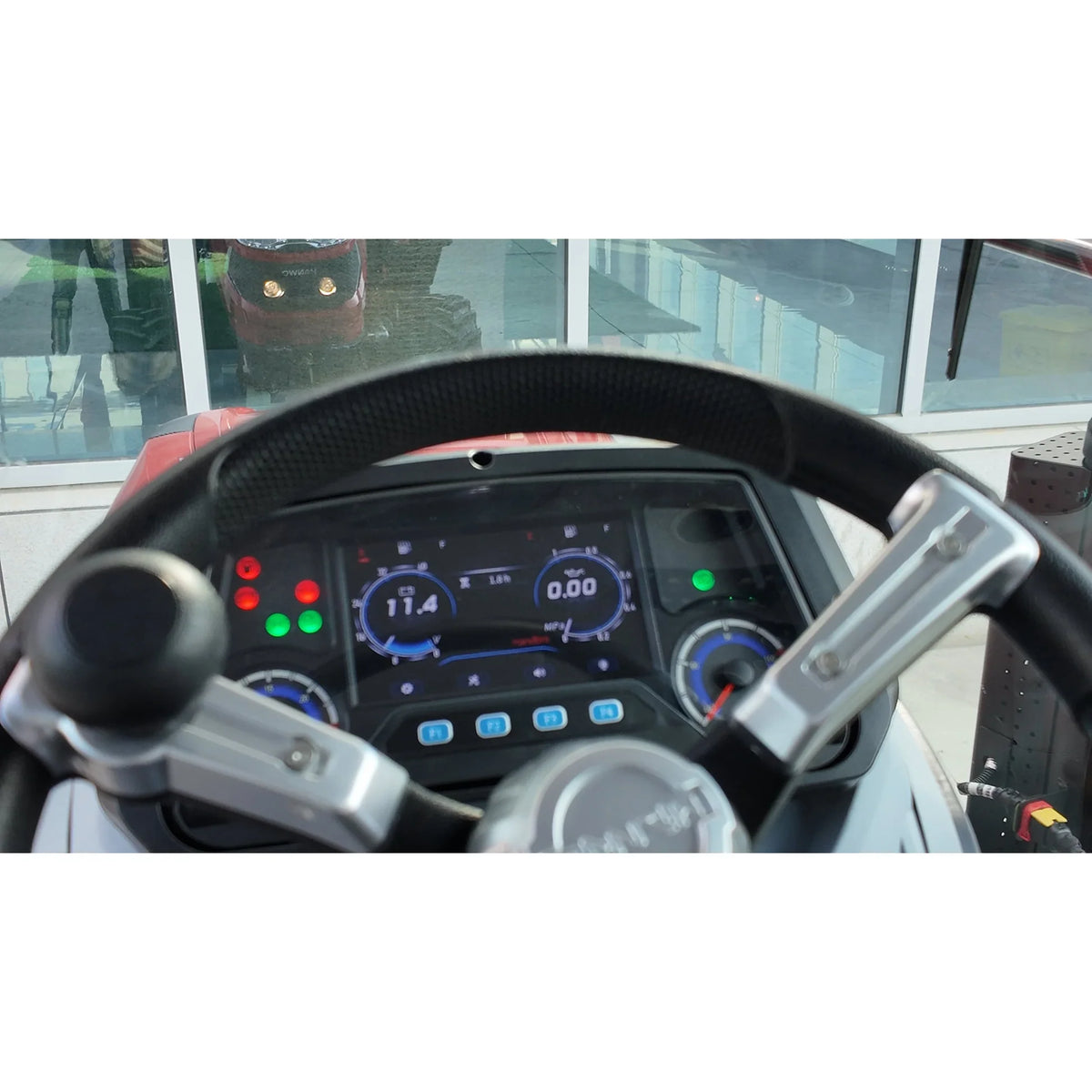 Petit tracteur « HANWO 504-B » - 50 ch diesel, transmission intégrale, cabine climatisée