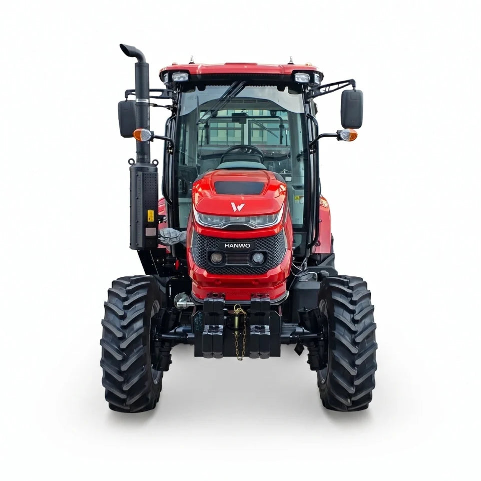 Petit tracteur « HANWO 504-B » - 50 ch diesel, transmission intégrale, cabine climatisée