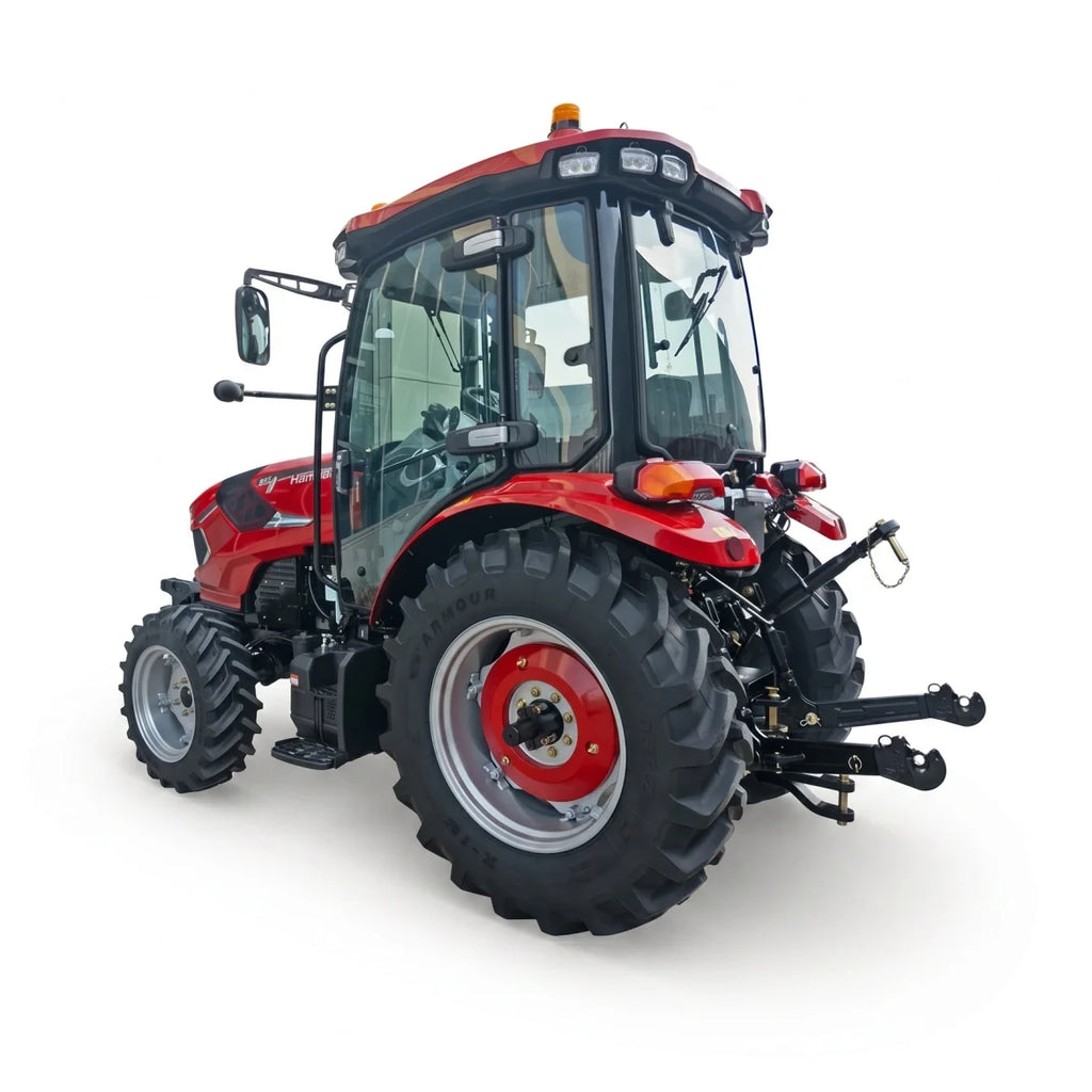 Petit tracteur « HANWO 504-B » - 50 ch diesel, transmission intégrale, cabine climatisée