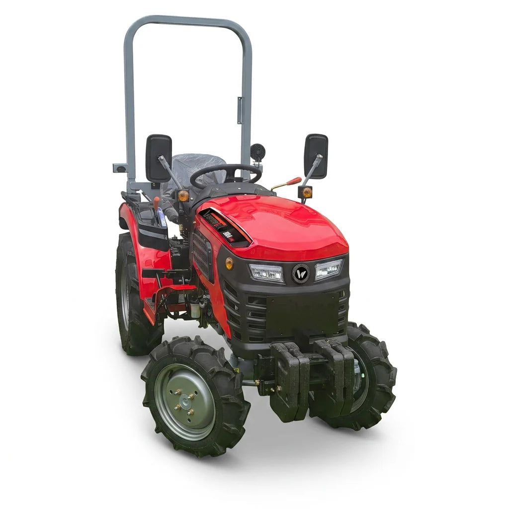 Tracteur de jardin « 254 Mini » - transmission intégrale, moteur diesel 4 cylindres de 25 ch