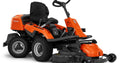 Husqvarna R 214TC Rider - Seitenansicht mit Combi Mähdeck 94