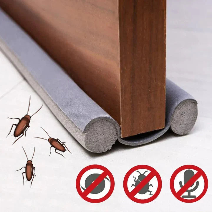 Joint d'étanchéité de porte contre les courants d'air – sans perçage, 90 cm