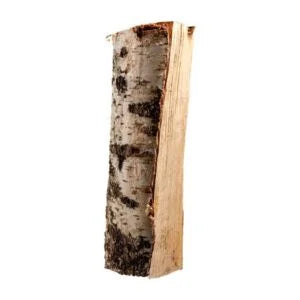 88 filets de bois de chauffage fendu en bouleau séché au four, 25 cm