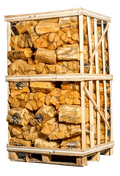 Bois de chauffage : 80 sacs de bois de bouleau – 25 cm – 100 % sec